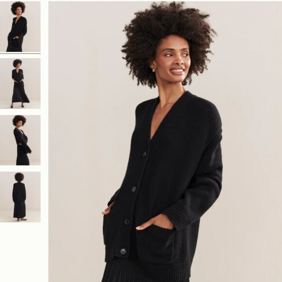NWT- Jenni Kayne Cashmere Spencer Cardigan - Picture 1 of 4